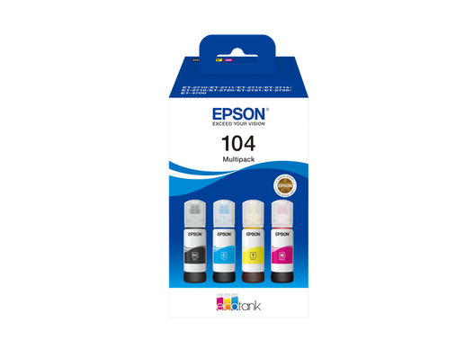 Multipack EcoTank 104 (4 cores/260 ml) Multipack EcoTank 104 (4 cores/260 ml)
